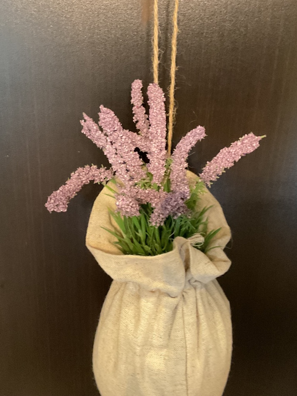 Lavender to hang.